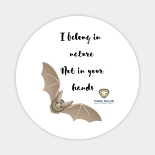 Bat Rabies Prevention Magnet